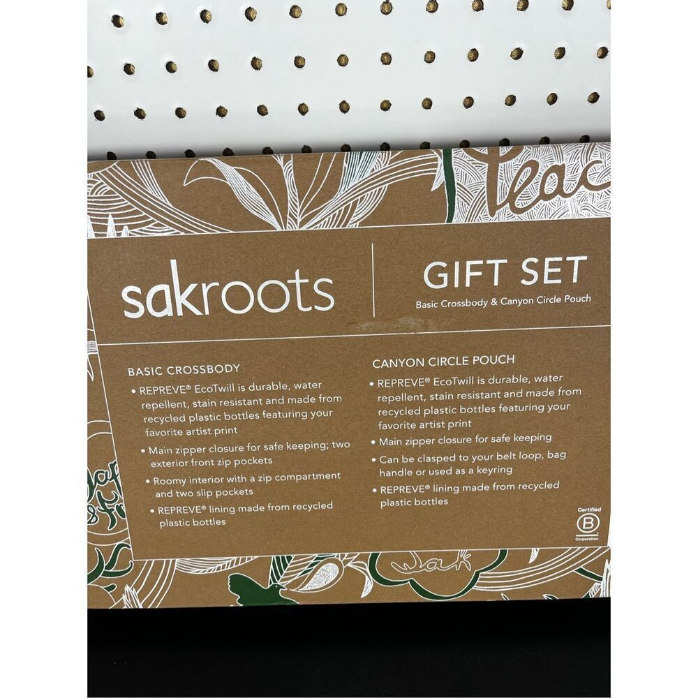 Sakroots crossbody bag & pouch bag gift set - Picture 6 of 7